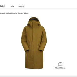 Arc'teryx Andra LT IS Rain Coat - Women's XS